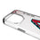 Arizona Diamondbacks Linen Clear Phone Case for Apple iPhone