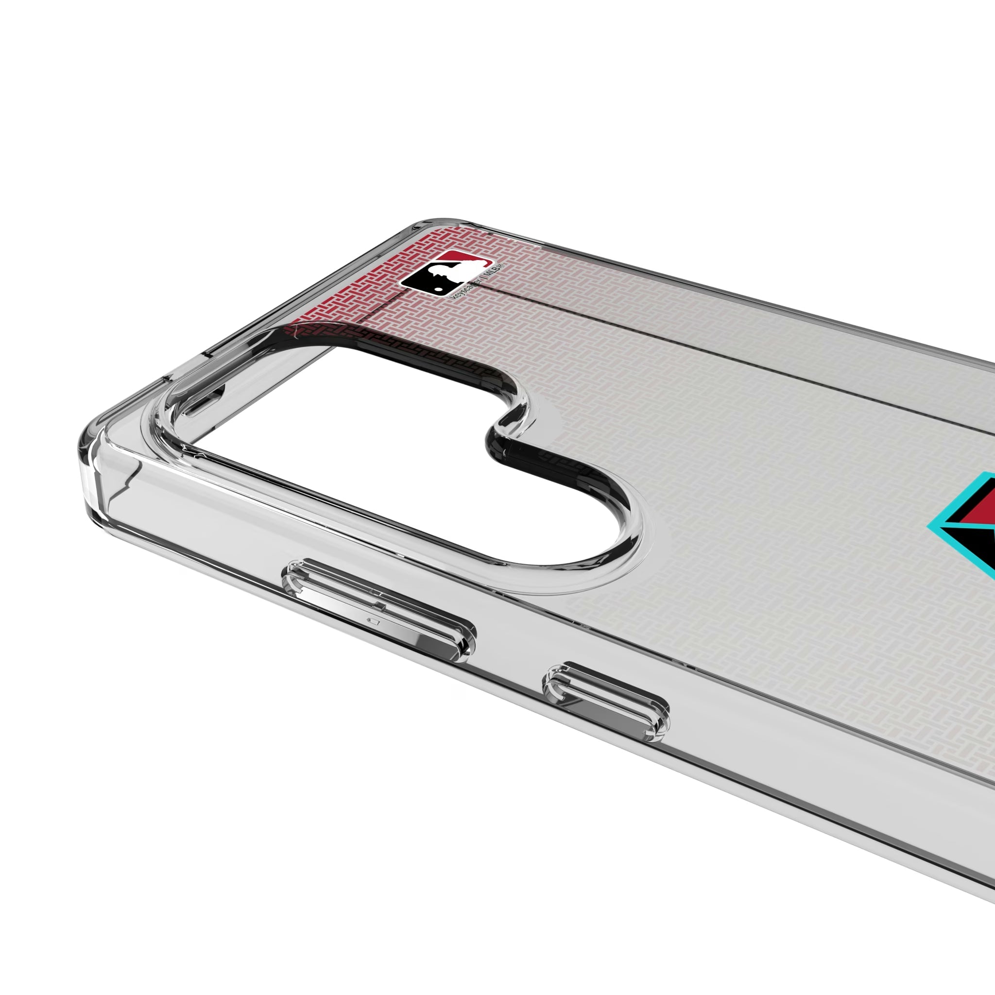 Arizona Diamondbacks Linen Clear Phone Case for Samsung Galaxy