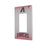 Arizona Diamondbacks Linen Hidden-Screw Light Switch Plate