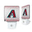 Arizona Diamondbacks Linen Night Light 2-Pack