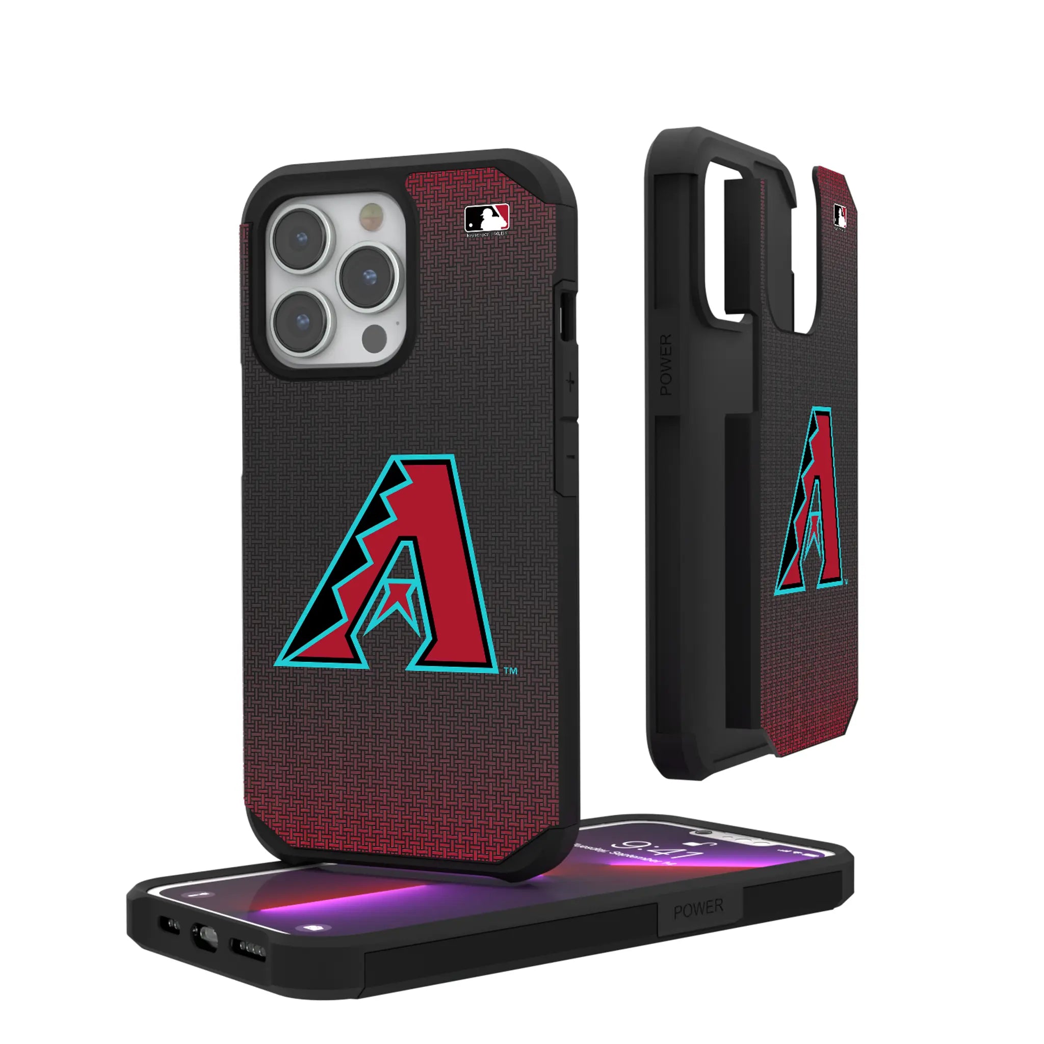 Arizona Diamondbacks Linen Rugged Phone Case