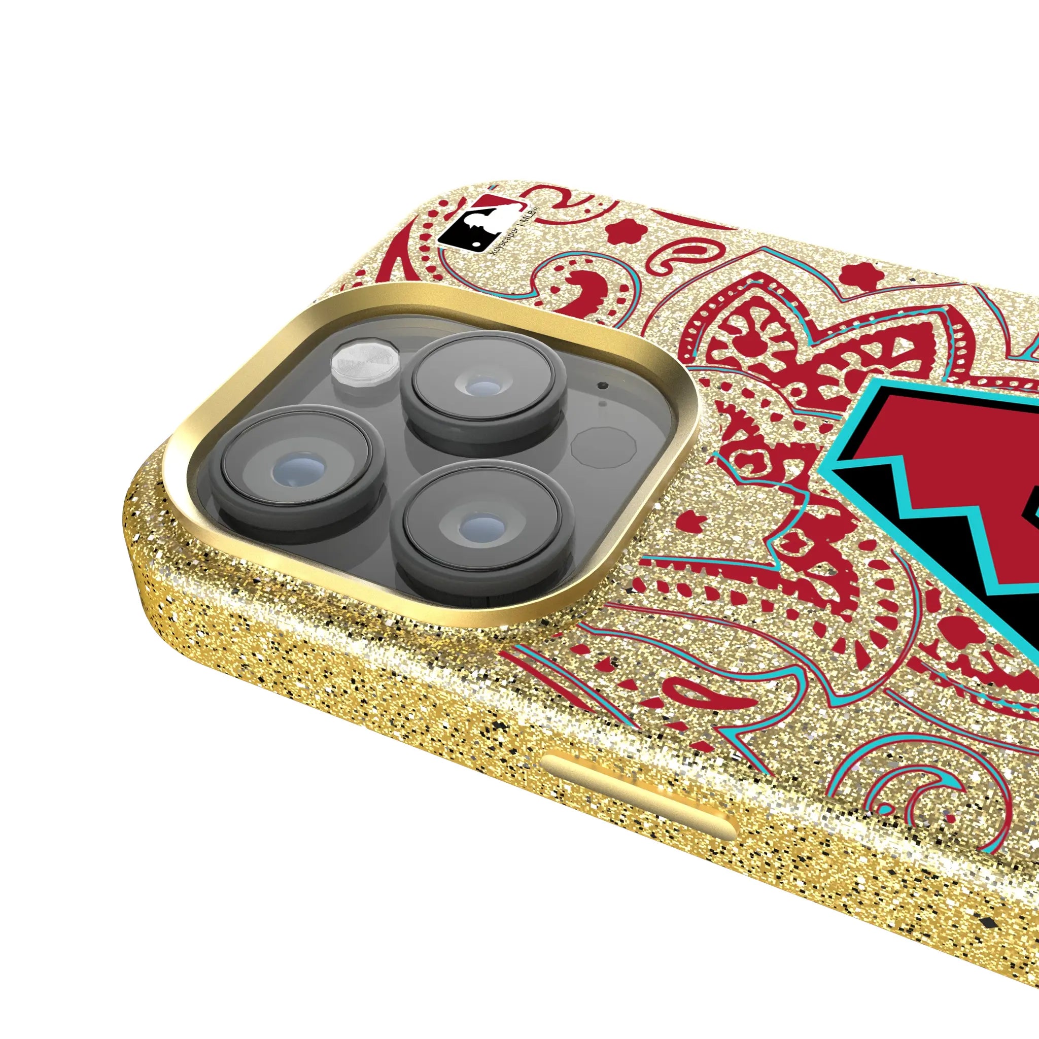 Arizona Diamondbacks Paisley Bling Phone Case
