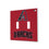 Arizona Diamondbacks Solid Hidden-Screw Light Switch Plate