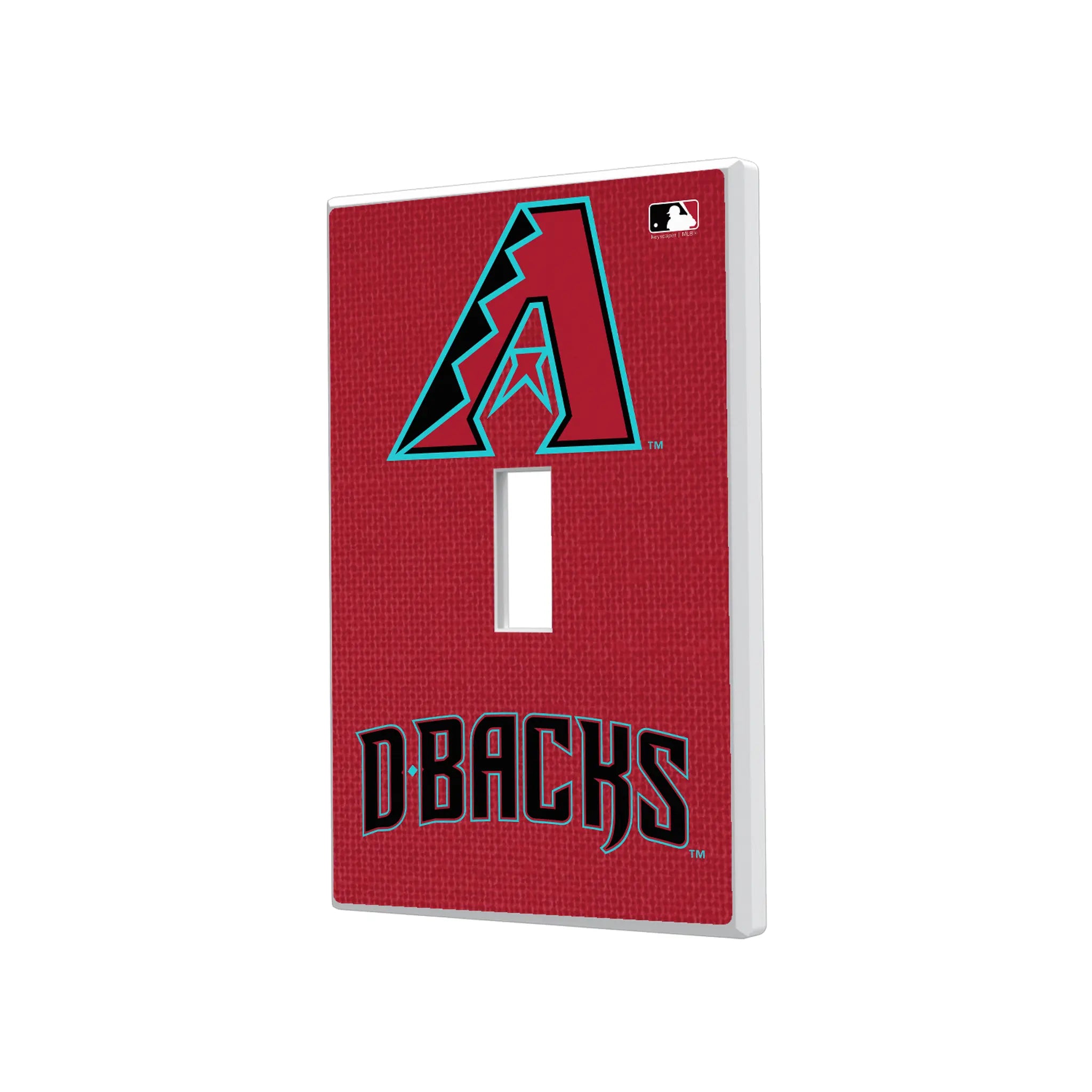 Arizona Diamondbacks Solid Hidden-Screw Light Switch Plate