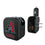 Arizona Diamondbacks Text Backdrop 2 in 1 USB A/C Charger