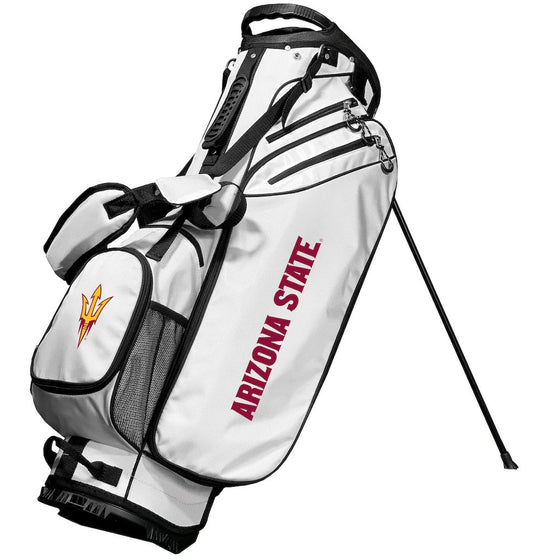 Arizona State Sun Devils Birdie Stand Golf Bag Wht - 757 Sports Collectibles