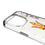 Arizona State University Sun Devils Confetti Clear Phone Case for Apple iPhone