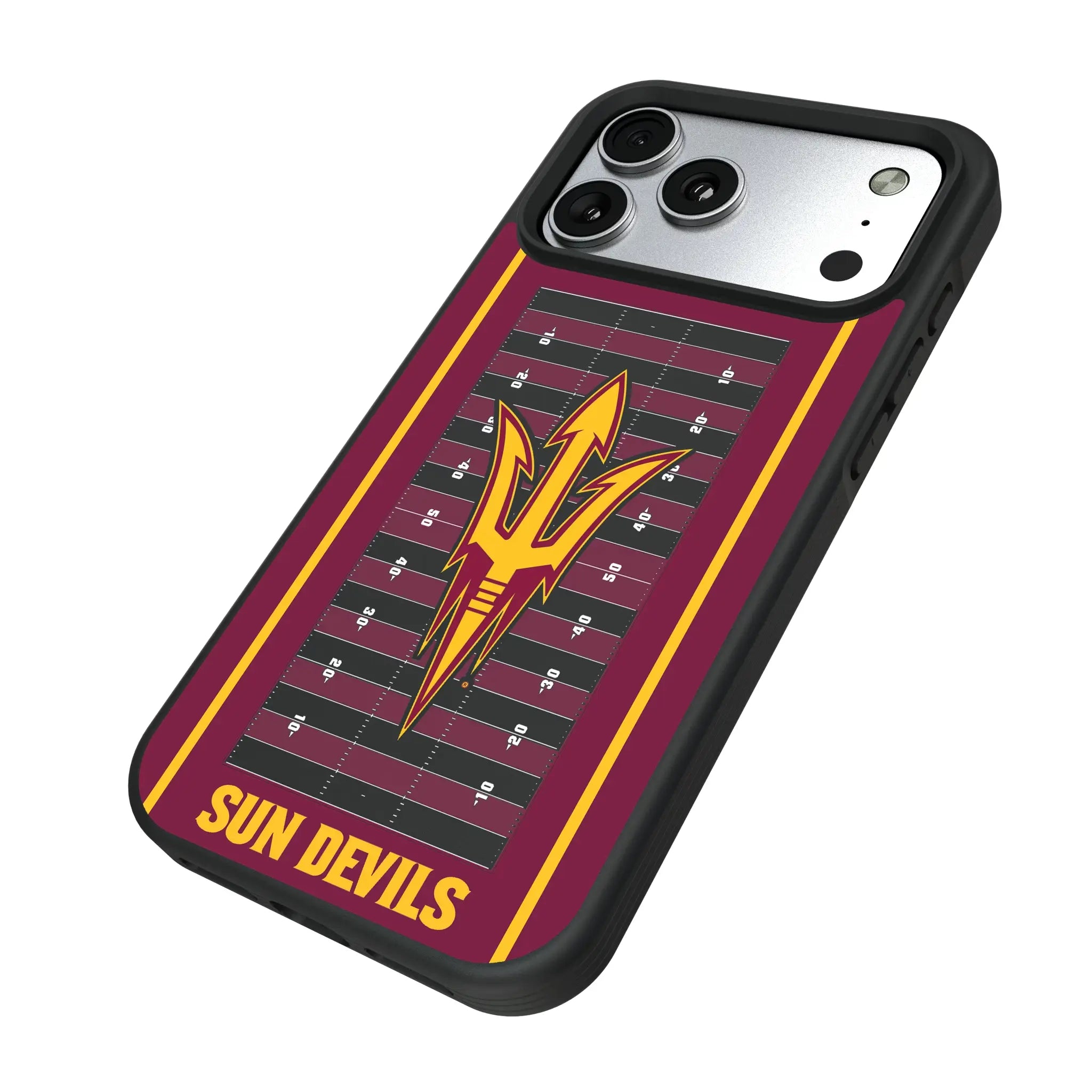 Arizona State University Sun Devils Field Bump Phone Case for Apple iPhone