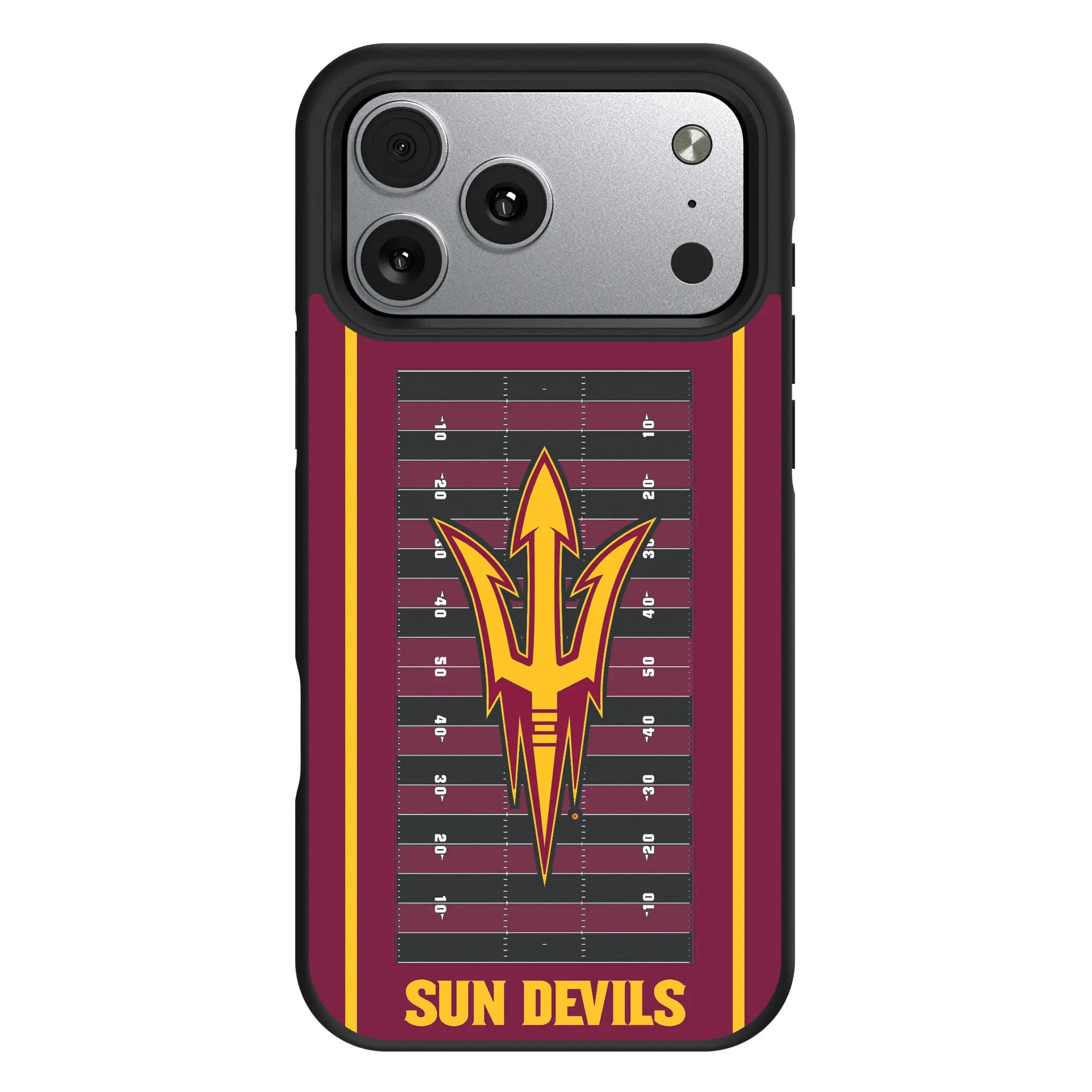 Arizona State University Sun Devils Field Bump Phone Case for Apple iPhone