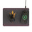Arizona State University Sun Devils Linen 15-Watt Wireless Charger and Mouse Pad