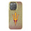 Arizona State University Sun Devils Linen Bling Phone Case for Apple iPhone