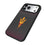Arizona State University Sun Devils Linen Bump Phone Case for Apple iPhone