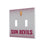 Arizona State University Sun Devils Linen Hidden-Screw Light Switch Plate