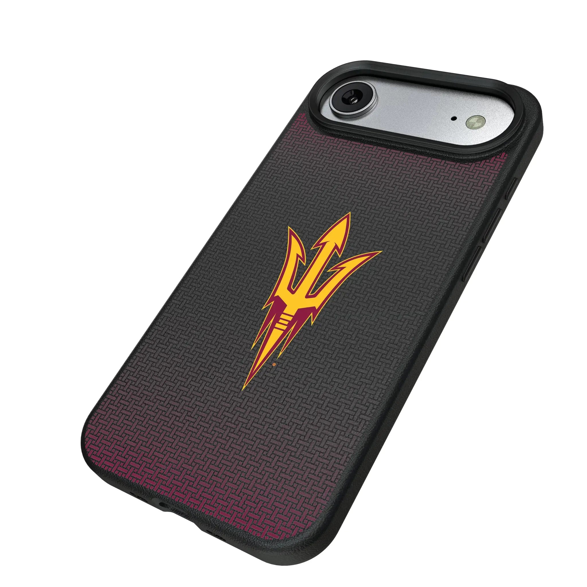 Arizona State University Sun Devils Linen MagSafe Compatible Phone Case for Apple iPhone