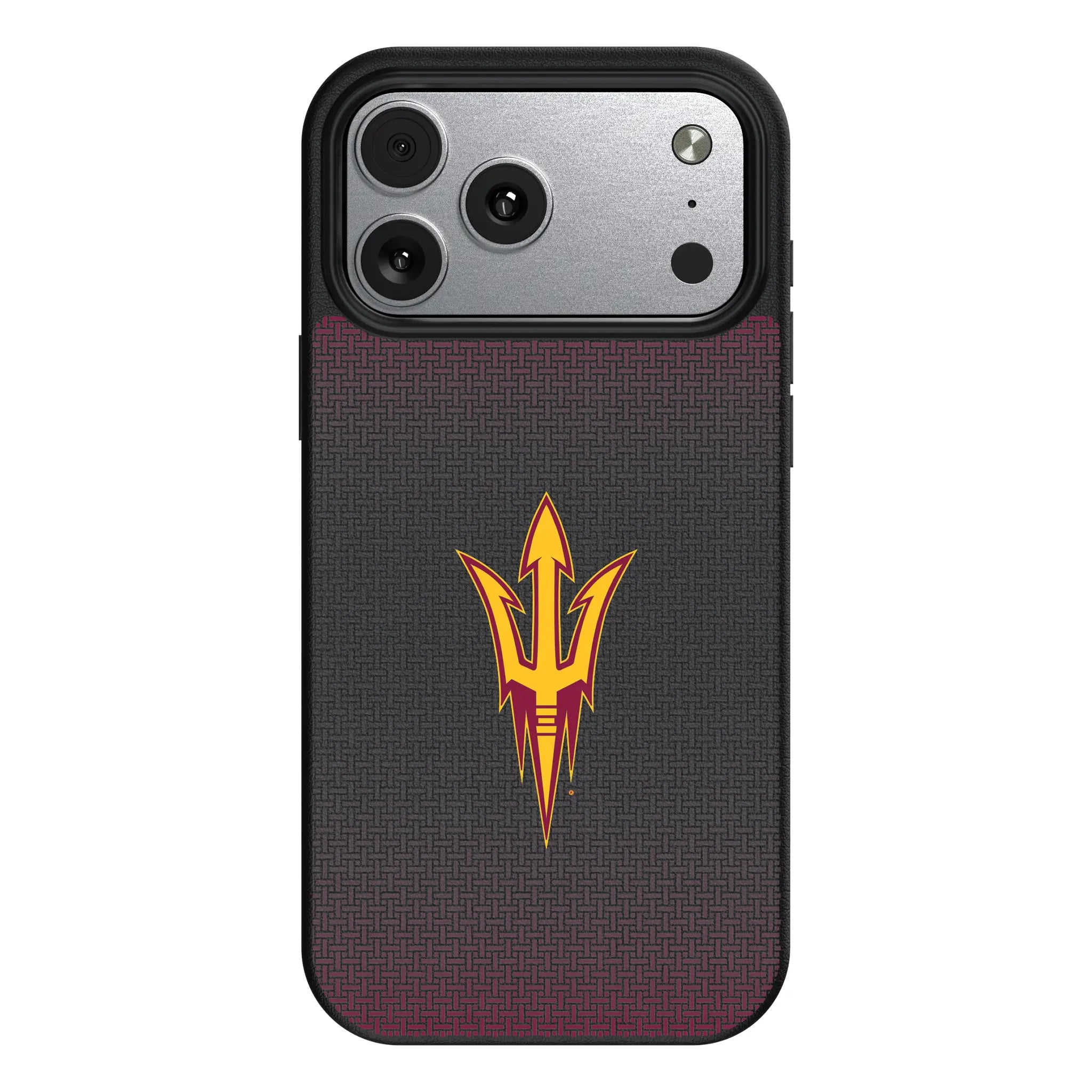 Arizona State University Sun Devils Linen MagSafe Compatible Phone Case for Apple iPhone