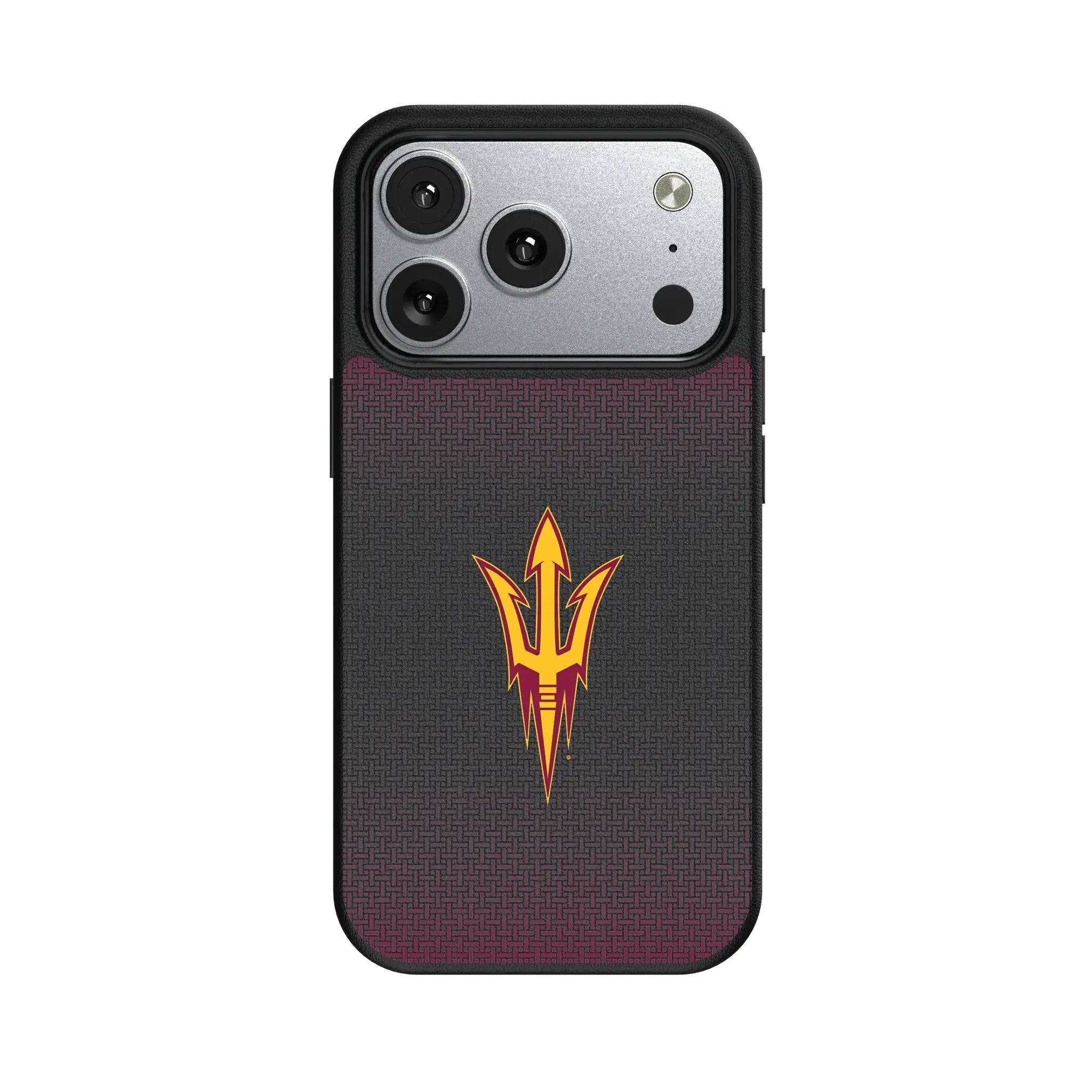 Arizona State University Sun Devils Linen MagSafe Compatible Phone Case for Apple iPhone