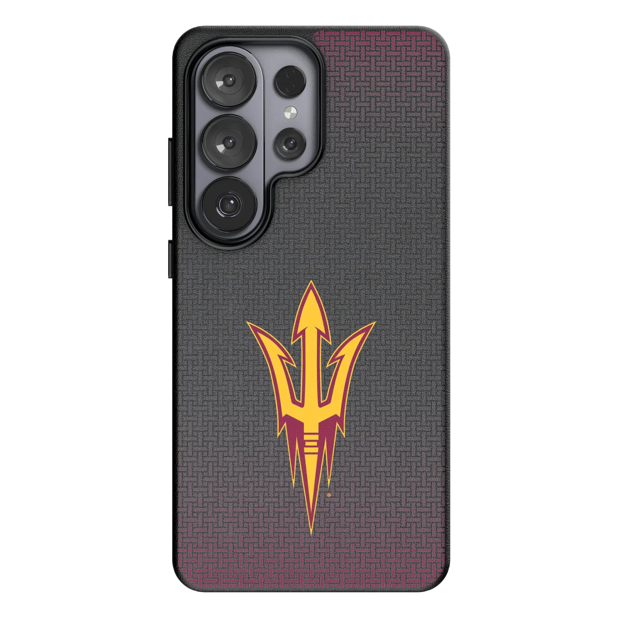 Arizona State University Sun Devils Linen MagSafe Compatible Phone Case for Samsung Galaxy