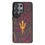 Arizona State University Sun Devils Paisley MagSafe Compatible Phone Case for Samsung Galaxy