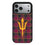 Arizona State University Sun Devils Plaid MagSafe Compatible Phone Case for Apple iPhone