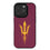 Arizona State University Sun Devils Solid Bump Phone Case for Apple iPhone