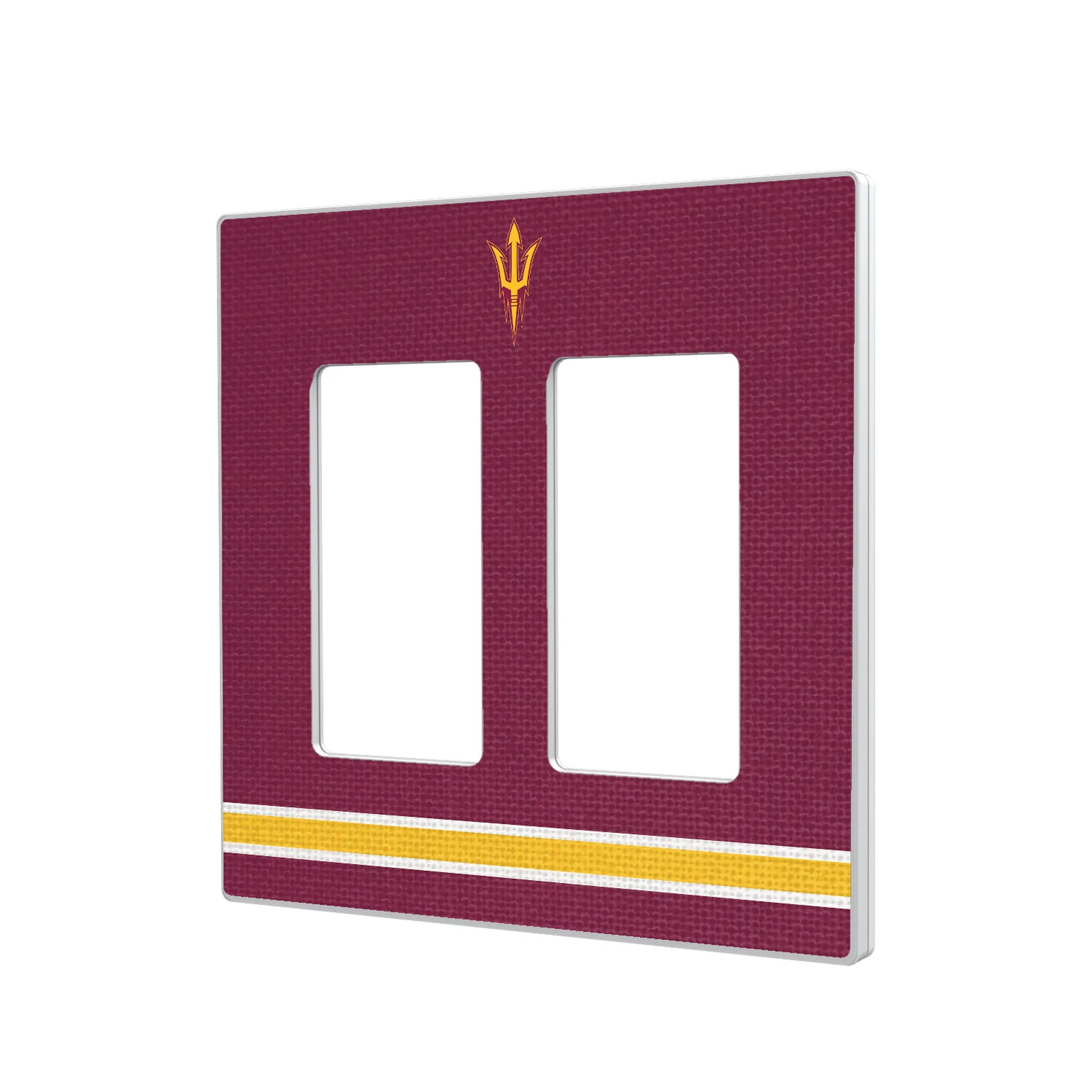 Arizona State University Sun Devils Stripe Hidden-Screw Light Switch Plate