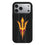 Arizona State University Sun Devils Text Backdrop MagSafe Compatible Phone Case for Apple iPhone