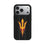 Arizona State University Sun Devils Text Backdrop MagSafe Compatible Phone Case for Apple iPhone