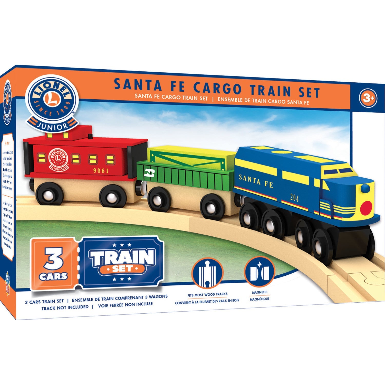 Lionel - Santa Fe Cargo Toy Train Set - 757 Sports Collectibles