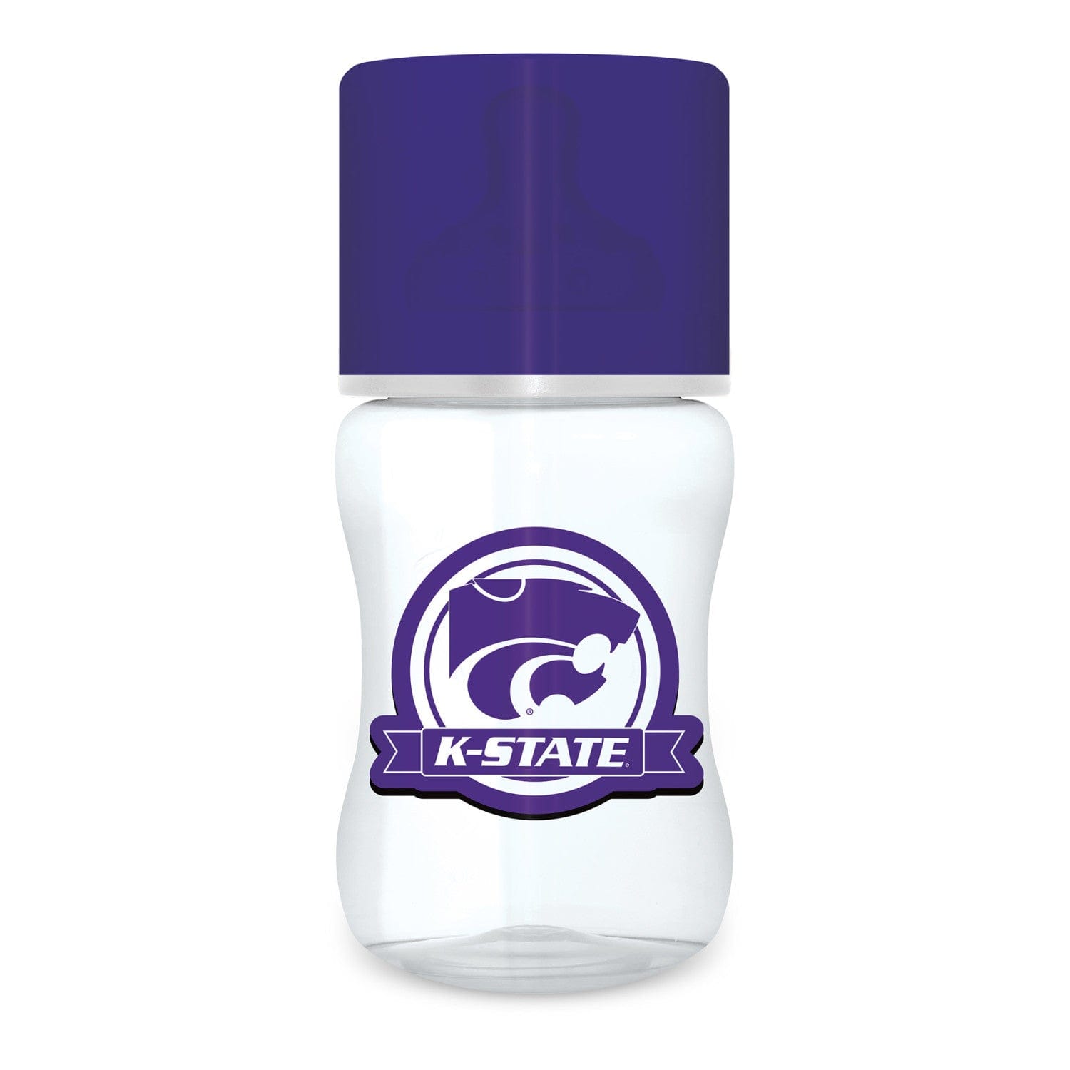 Kansas State Wildcats 9oz Baby Bottle - Sports Gifts, Sports Memorabilia, Sports Collectibles, Fan Shop