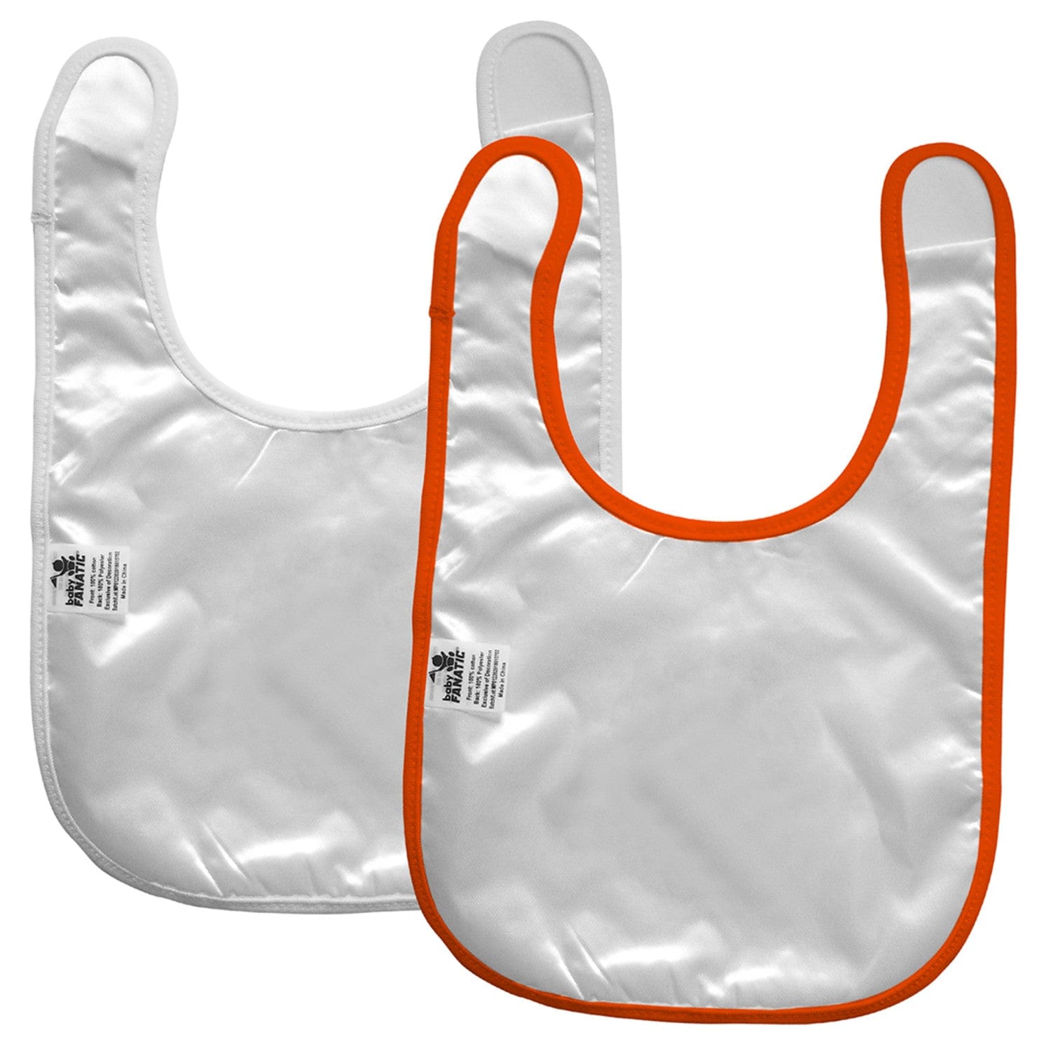 Miami Hurricanes Baby Bibs 2-Pack - Perfect for Little Fans! - Sports Gifts, Sports Memorabilia, Sports Collectibles, Fan Shop