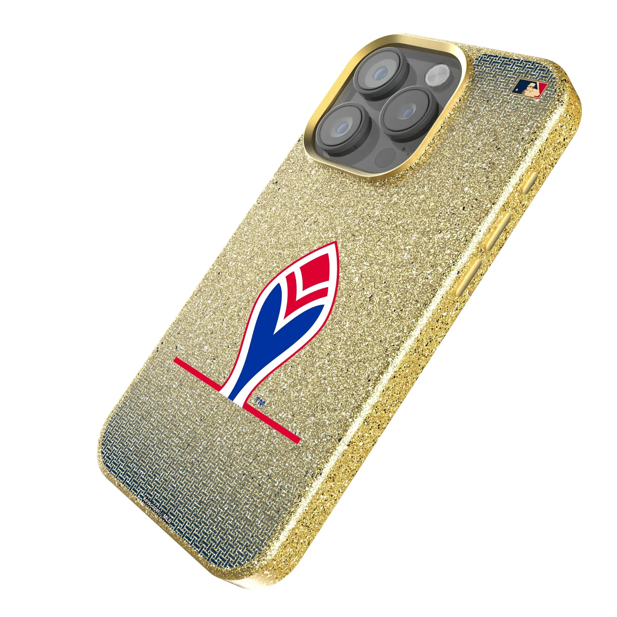 Atlanta Braves 1972-1975 - Cooperstown Collection Linen Bling Phone Case for Apple iPhone