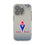 Atlanta Braves 1972-1975 - Cooperstown Collection Linen Clear Phone Case for Apple iPhone