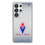 Atlanta Braves 1972-1975 - Cooperstown Collection Linen Clear Phone Case for Samsung Galaxy