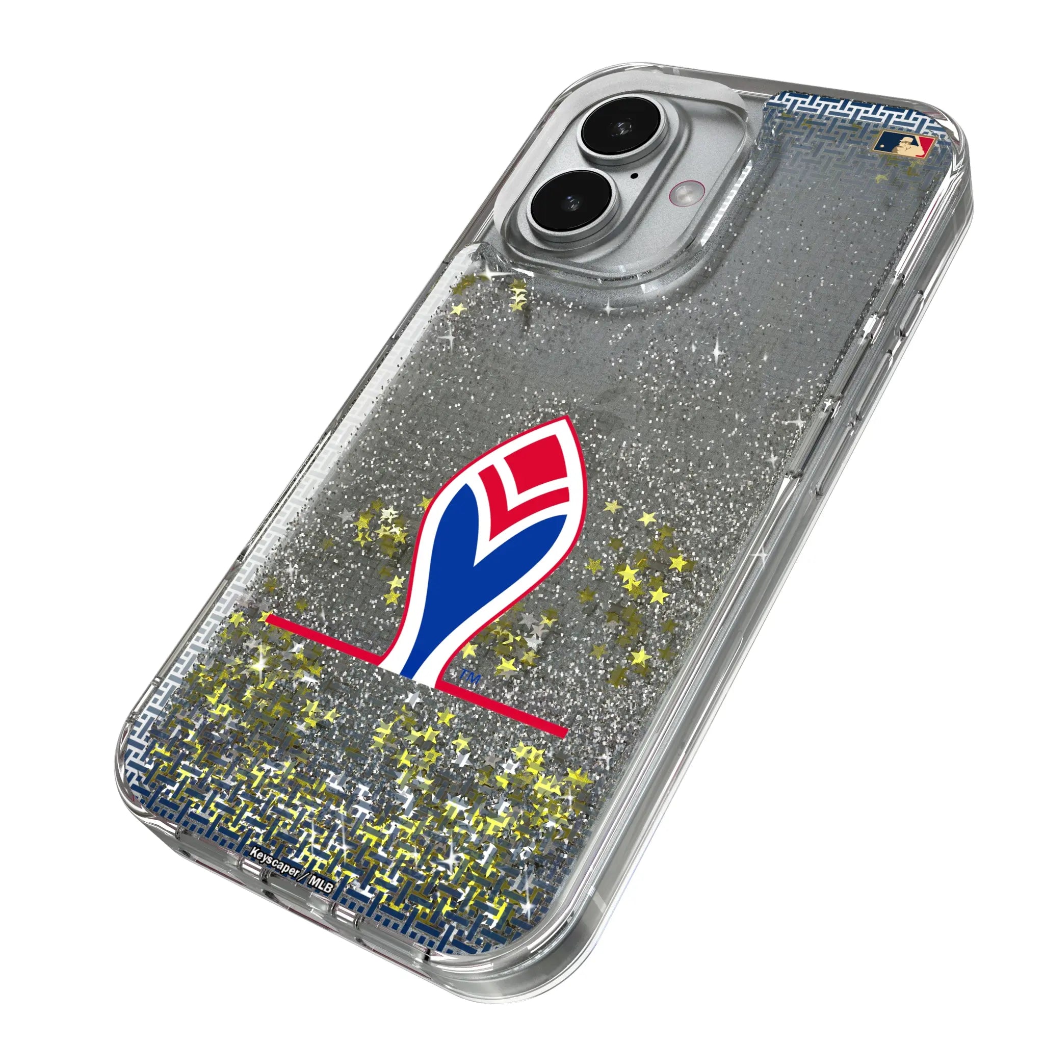 Atlanta Braves 1972-1975 - Cooperstown Collection Linen Glitter Phone Case