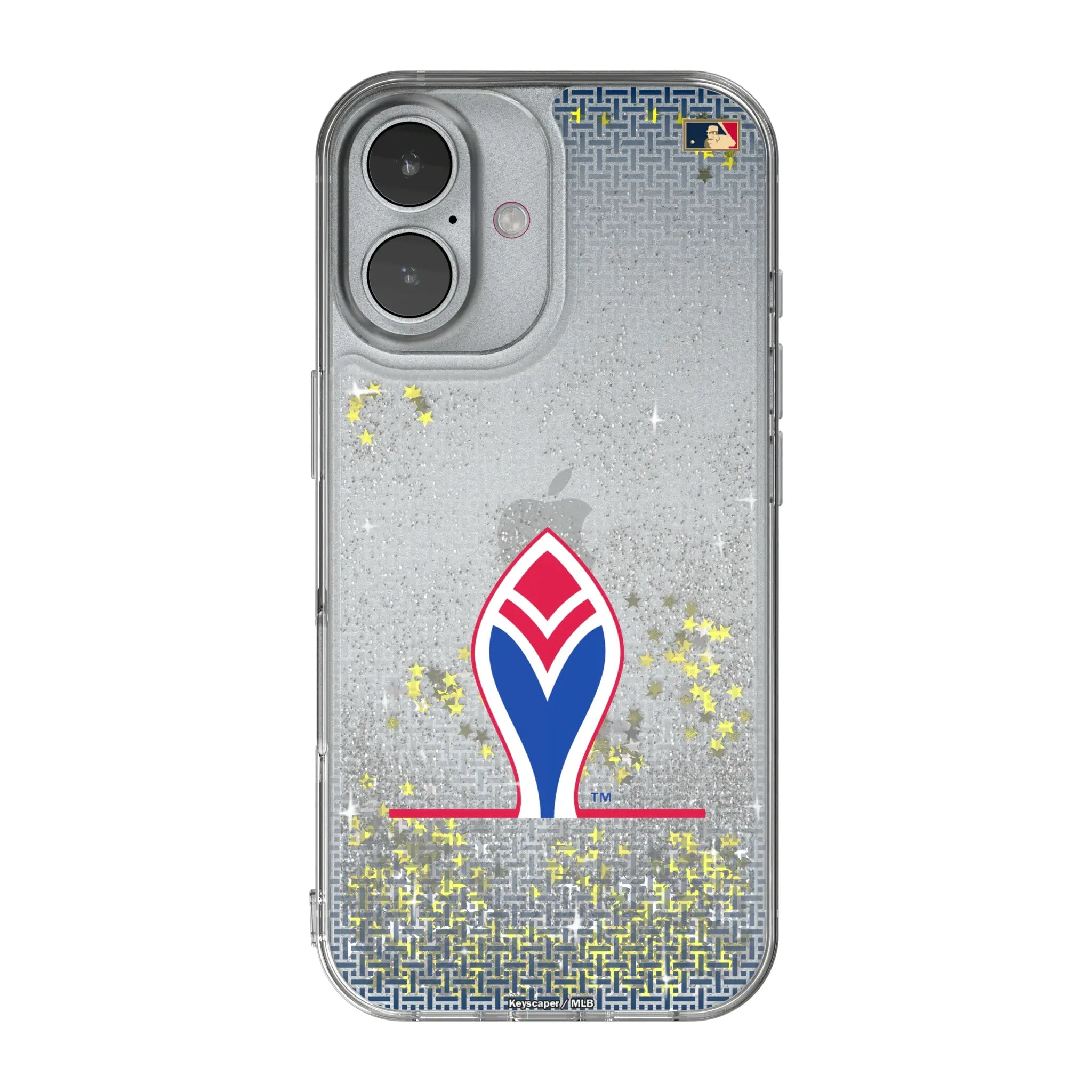 Atlanta Braves 1972-1975 - Cooperstown Collection Linen Glitter Phone Case