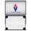 Atlanta Braves 1972-1975 - Cooperstown Collection Linen Laptop Case for Apple MacBook