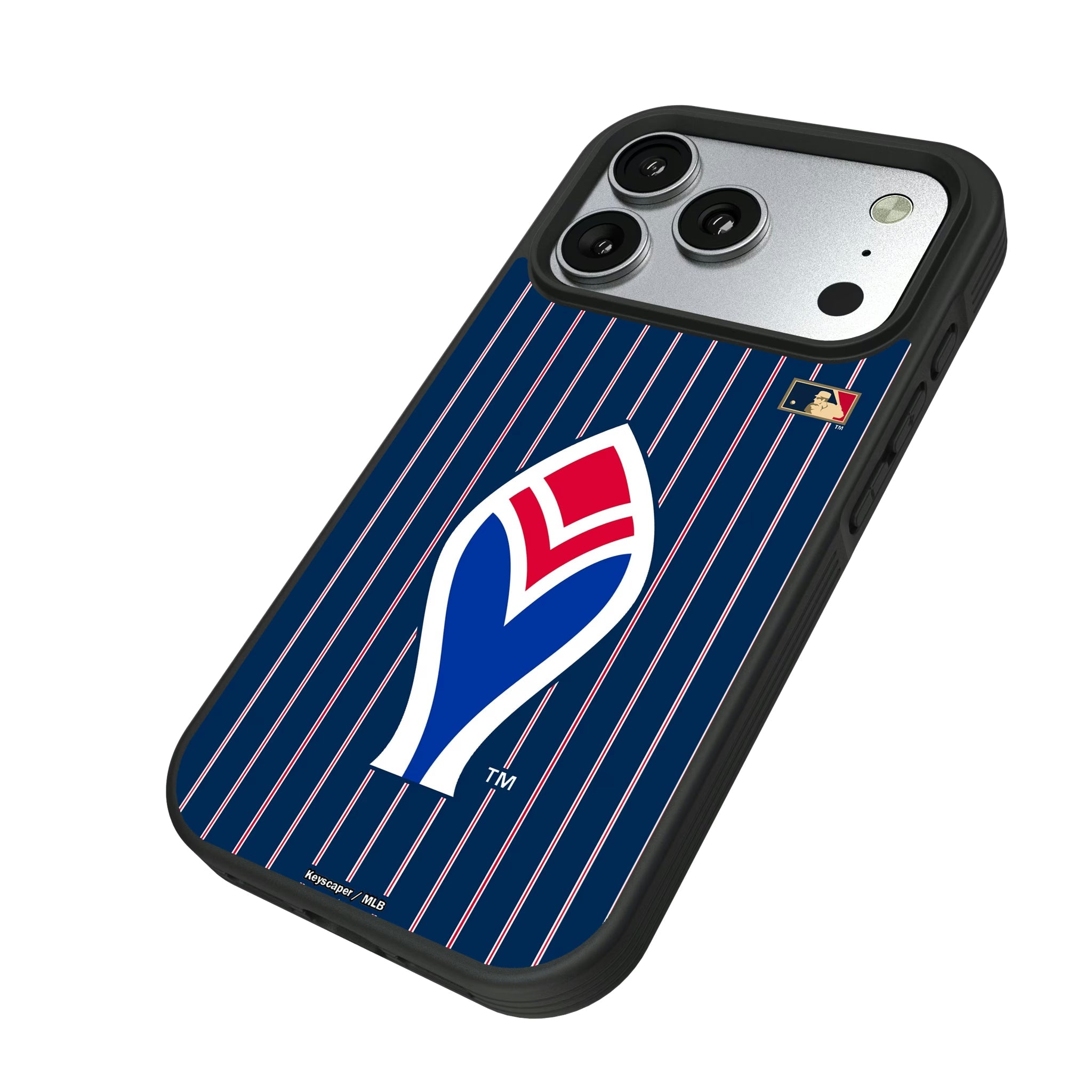 Atlanta Braves 1972-1975 - Cooperstown Collection Pinstripe Bump Phone Case - Sports Gifts, Sports Memorabilia, Sports Collectibles, Fan Shop