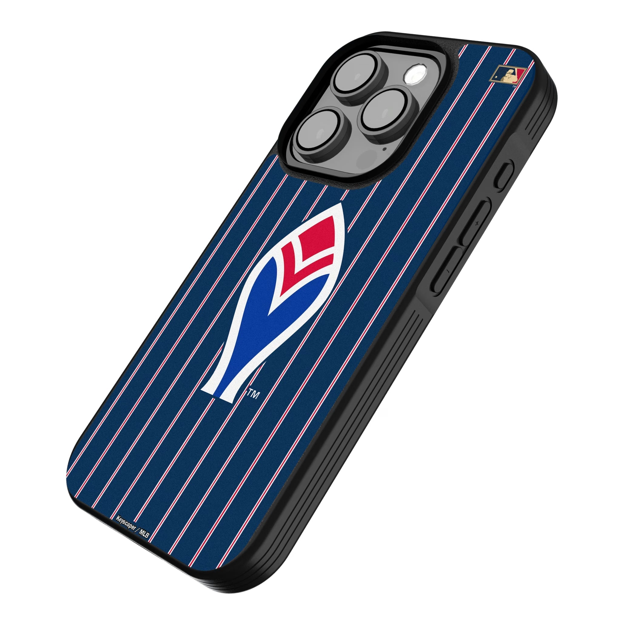 Atlanta Braves 1972-1975 - Cooperstown Collection Pinstripe Bump Phone Case - Sports Gifts, Sports Memorabilia, Sports Collectibles, Fan Shop