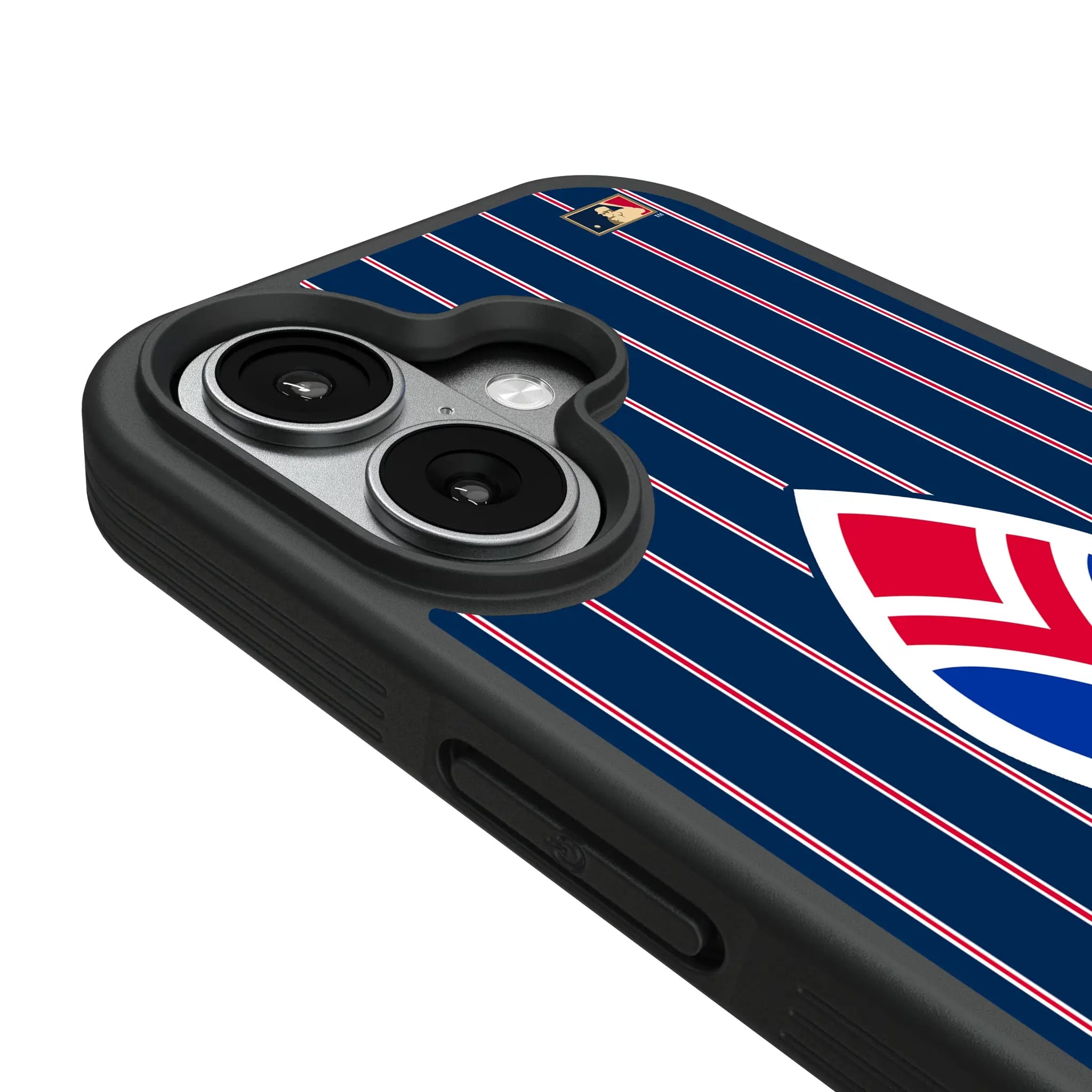 Atlanta Braves 1972-1975 - Cooperstown Collection Pinstripe Bump Phone Case