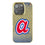 Atlanta Braves 1972-1980 - Cooperstown Collection Linen Bling Phone Case for Apple iPhone