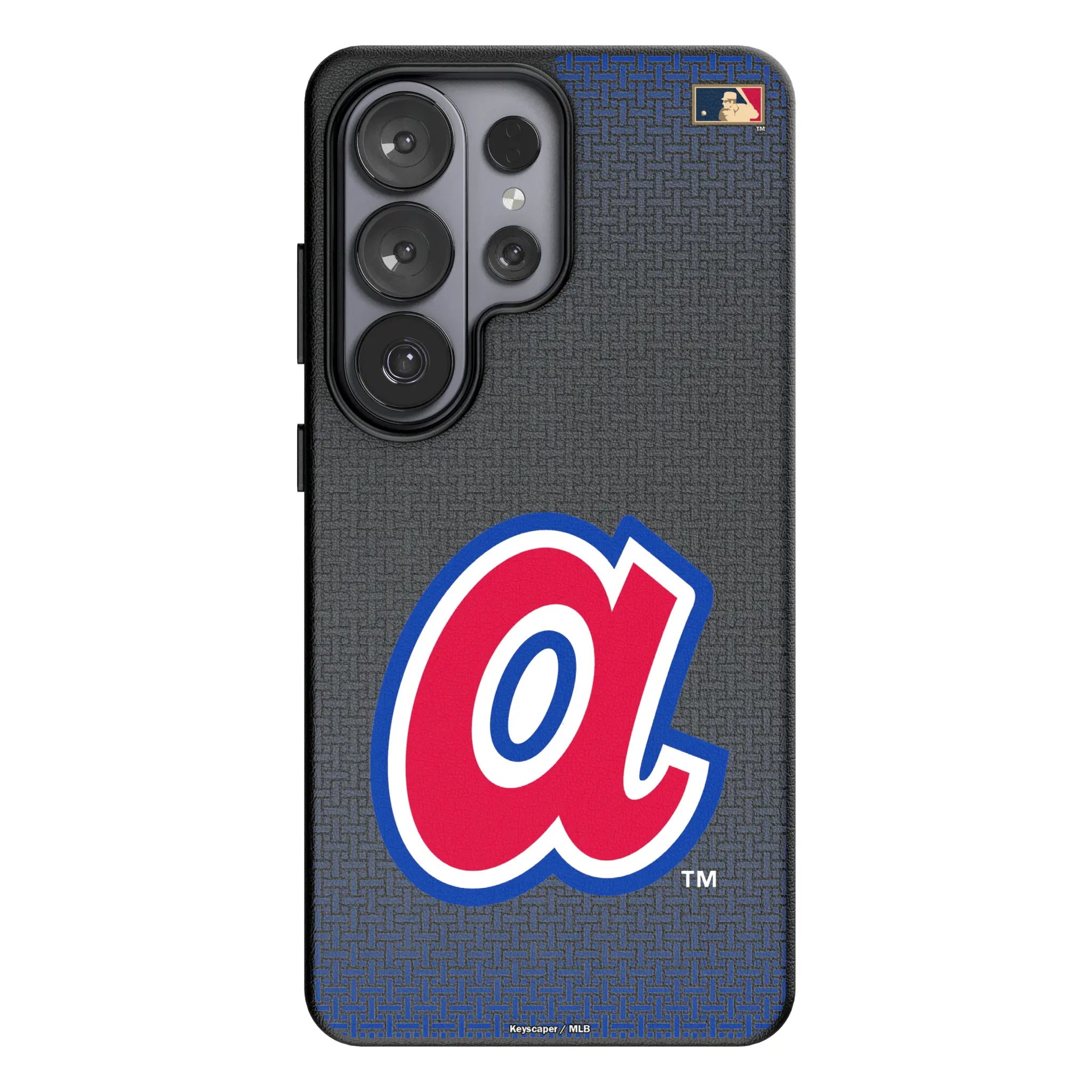 Atlanta Braves 1972-1980 - Cooperstown Collection Linen MagSafe Compatible Phone Case for Samsung Galaxy