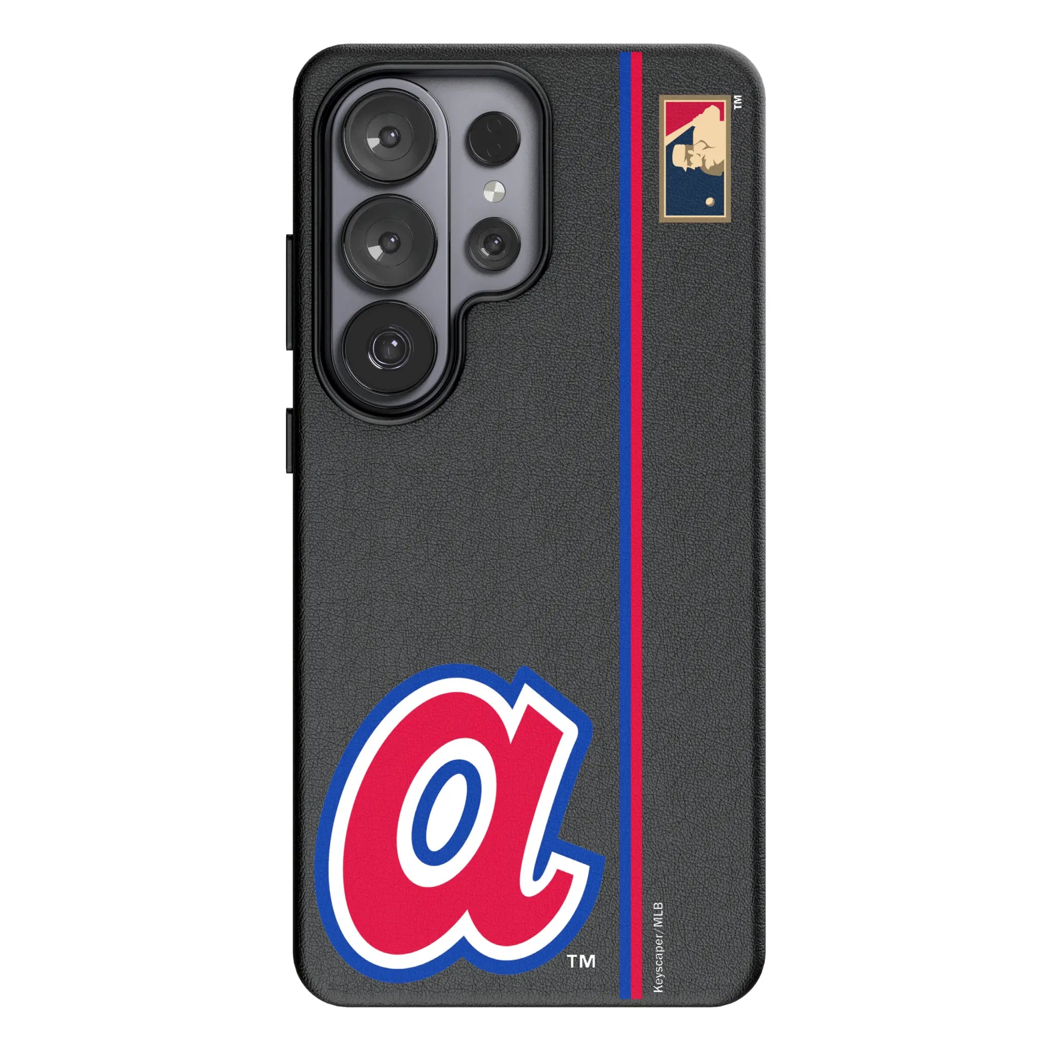 Atlanta Braves 1972-1980 - Cooperstown Collection Sidebar MagSafe Compatible Phone Case for Samsung Galaxy