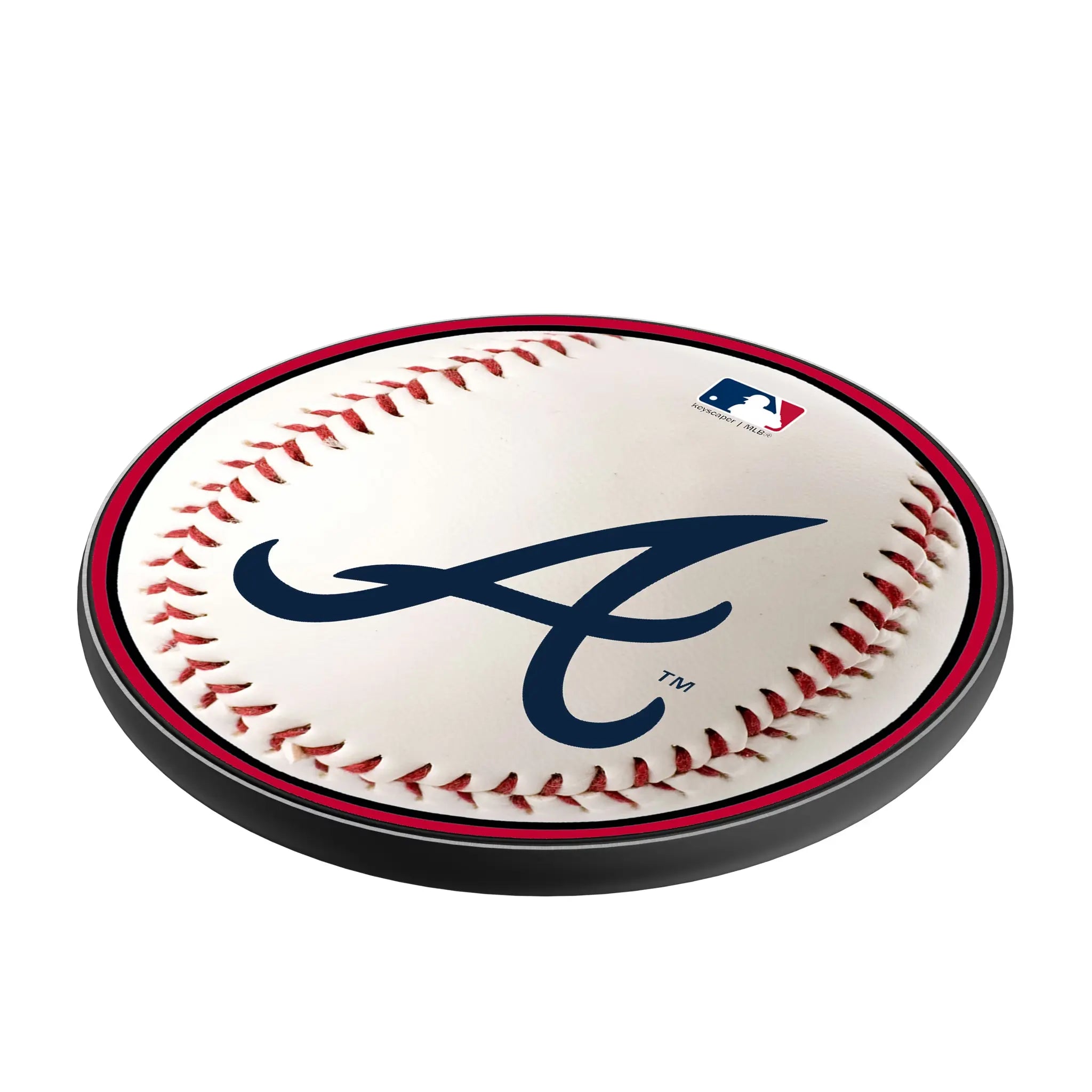Atlanta Braves Baseball 15-Watt Wireless Charger