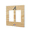 Atlanta Braves Baseball Bat Hidden-Screw Light Switch Plate