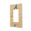 Atlanta Braves Baseball Bat Hidden-Screw Light Switch Plate