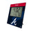 Atlanta Braves Color Block Wall Clock