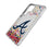 Atlanta Braves Confetti Clear Phone Case for Samsung Galaxy - Sports Gifts, Sports Memorabilia, Sports Collectibles, Fan Shop