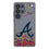 Atlanta Braves Confetti Clear Phone Case for Samsung Galaxy - Sports Gifts, Sports Memorabilia, Sports Collectibles, Fan Shop