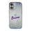 Atlanta Braves Home 2012 - Cooperstown Collection Linen Glitter Phone Case
