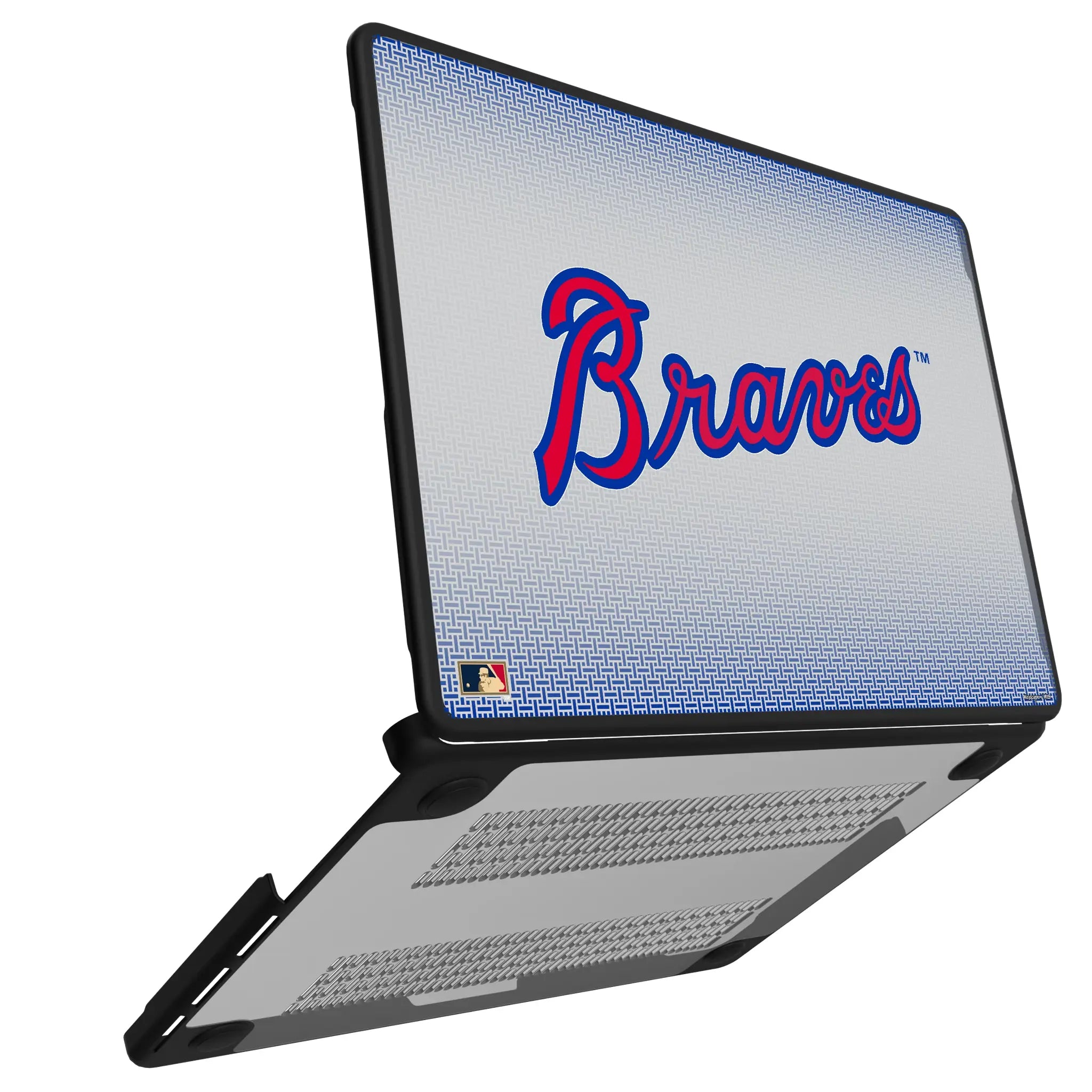 Atlanta Braves Home 2012 - Cooperstown Collection Linen Laptop Case for Apple MacBook